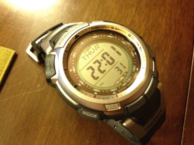 時計を買いました｜　Casio プロトレック Pro Treck PRG-110-1VDR